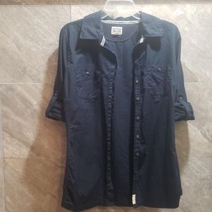 Converse Women's Navy Blue Shirt, Size XL